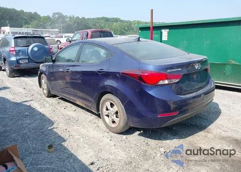 2014 Hyundai Elantra Se из США, поврежденный, VIN 5NPDH4AE5EH529305